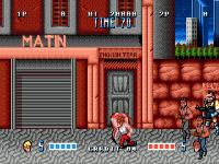 une photo d'Ã©cran de Double Dragon sur Sega Megadrive